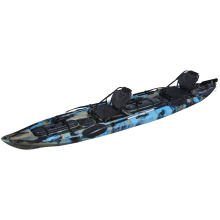 Cheap 2 paddlers 4.2m long ocean fishing kayak